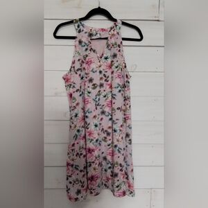 Peach Love California Floral Dress